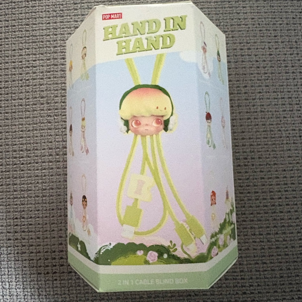 Pop Mart Hand in Hand 2-in-1 Cable Blind Box - Green